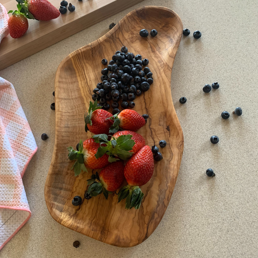 Olive Wood Serving Tray - Large