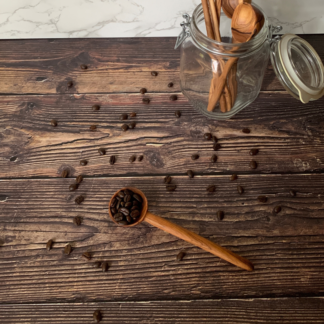 Handcarved Coffee Scoop