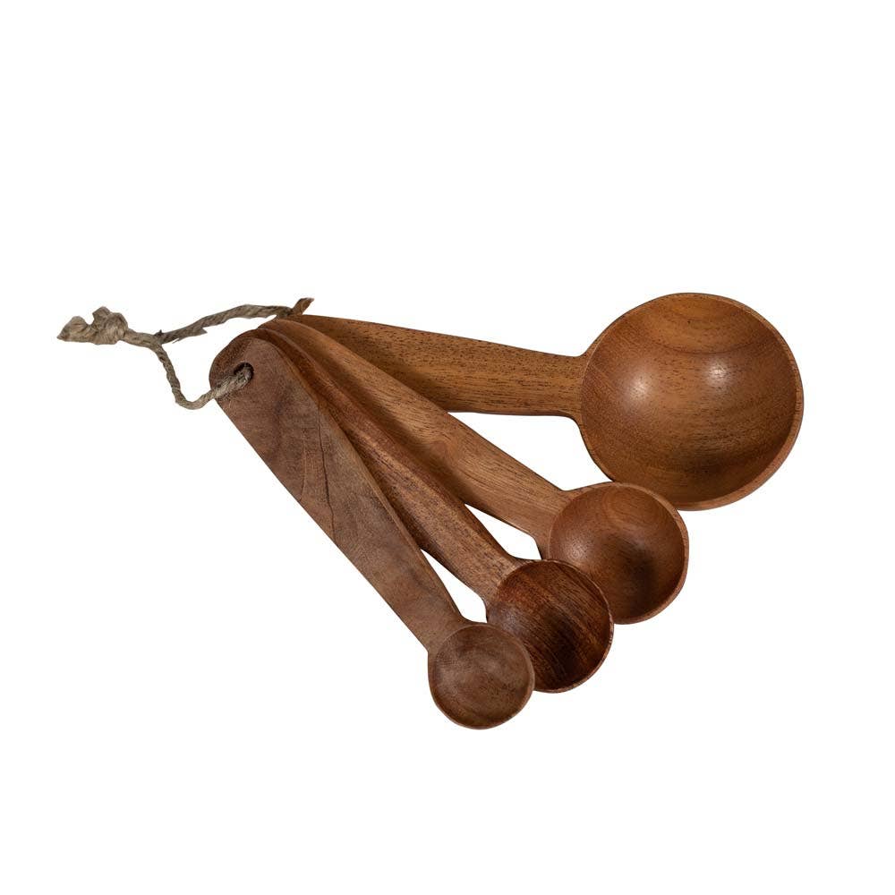 Rustic Wood Measuring Spoons