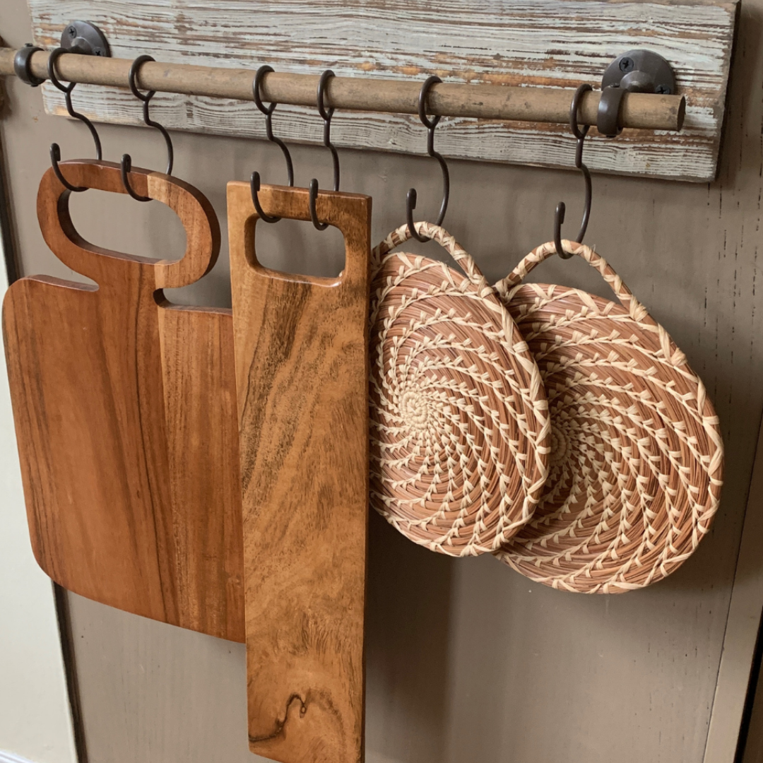 Slim Teak Wood Charcuterie Board